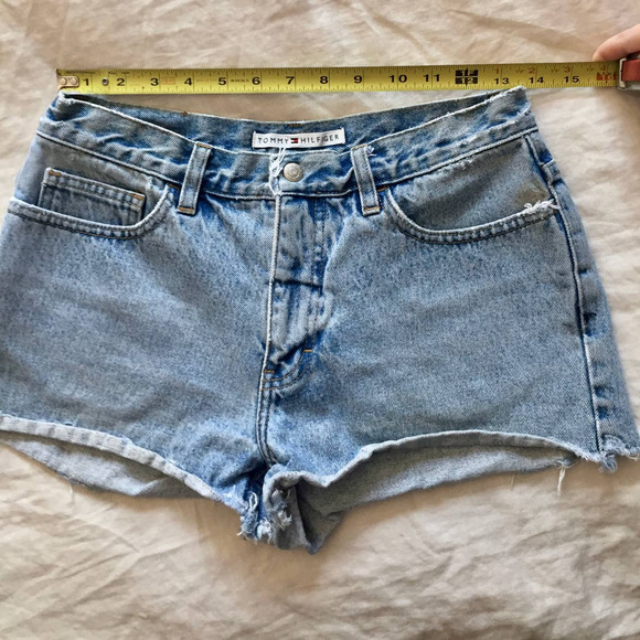 Vintage Tommy Hilfiger Cutoff Denim Shorts - Picture 5 of 15